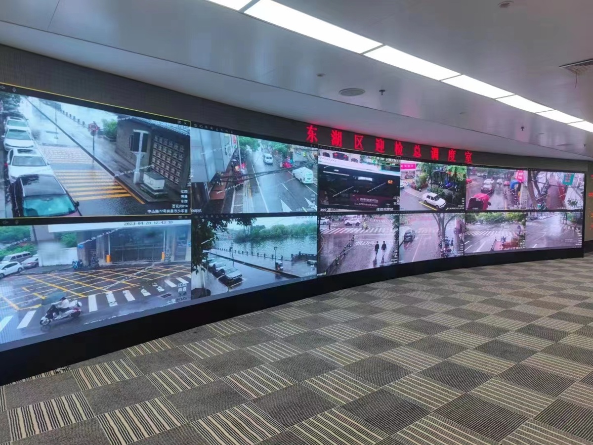 监控指挥中心LED大屏幕 监控指挥中心LED大屏幕