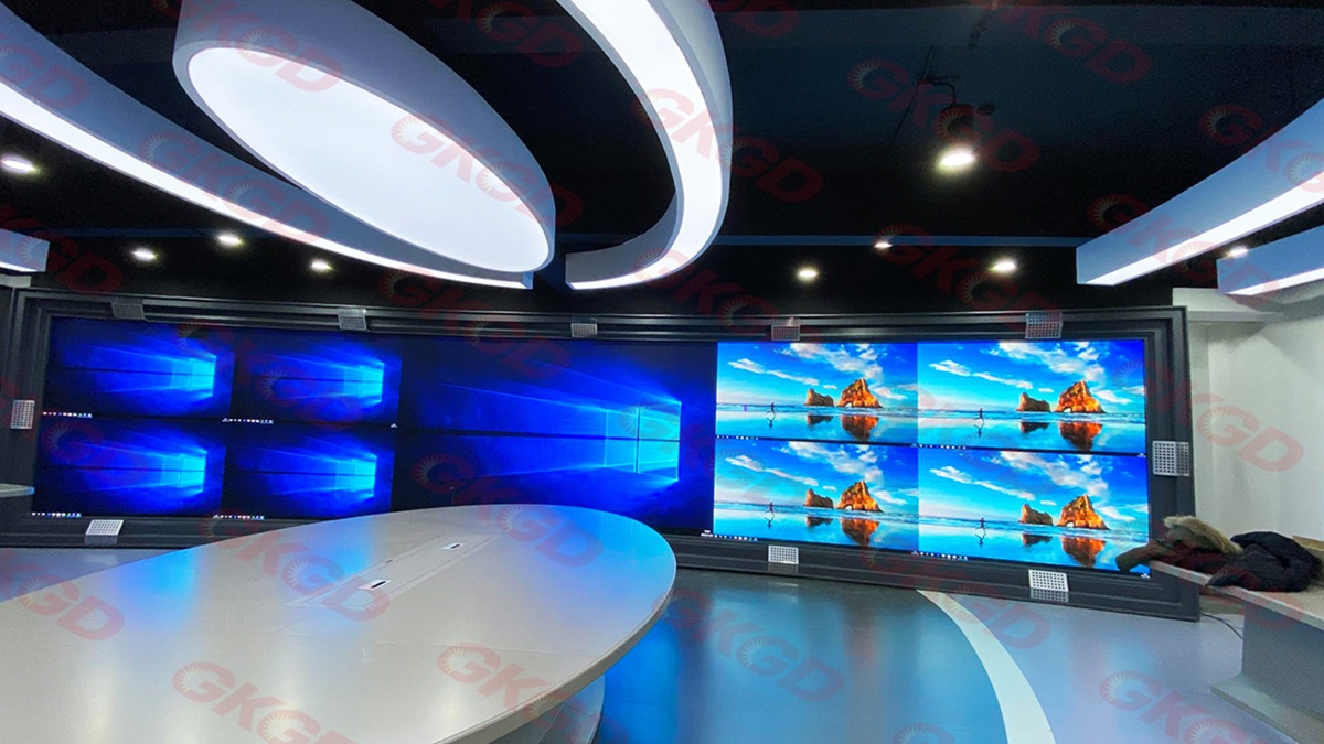 电视台LED背景屏