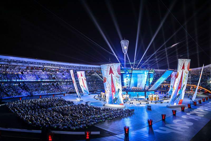 室内赛事场馆大屏