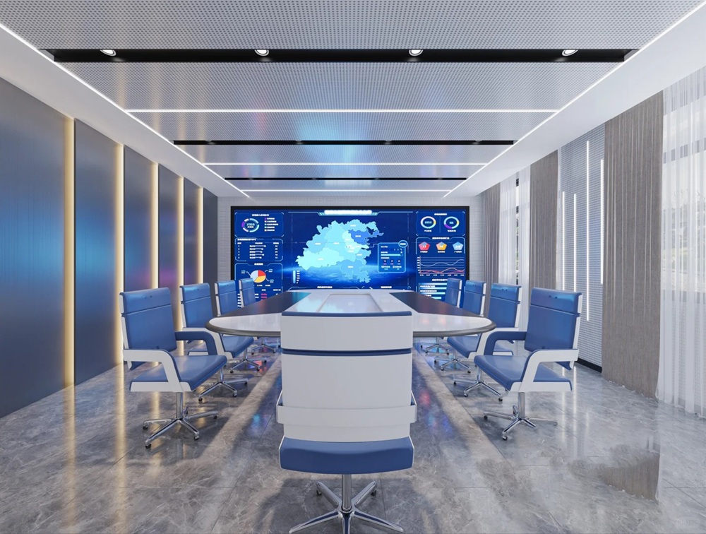 现代化企业会议室