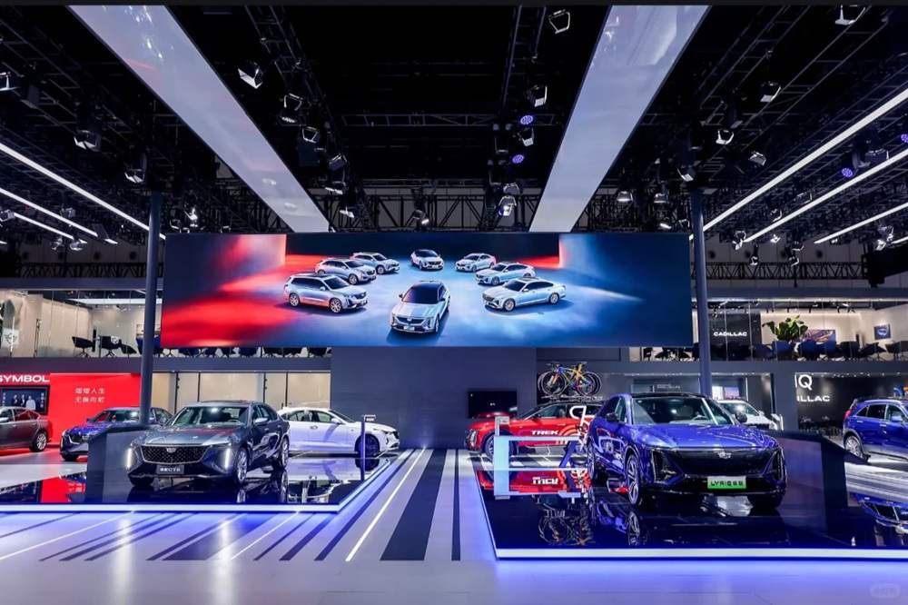 展览展示展台背景LED显示屏