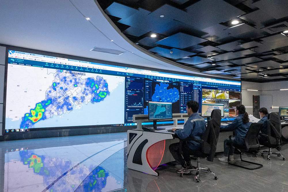 电力控制中心LED屏