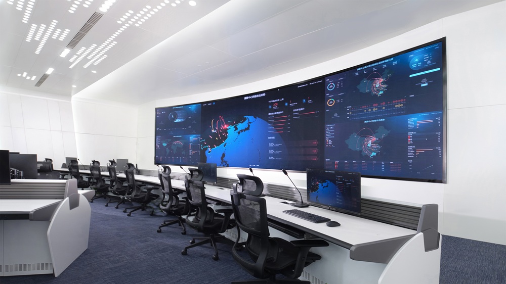 指挥中心高清LED背景屏