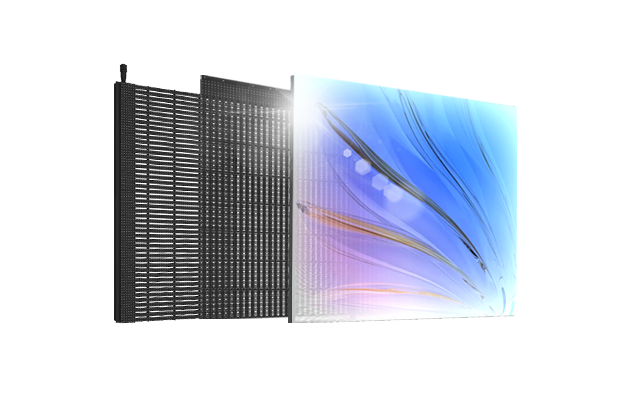 强力巨彩LED透明屏