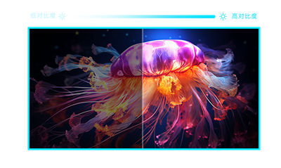 高对比度
