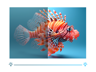 高亮度高对比度