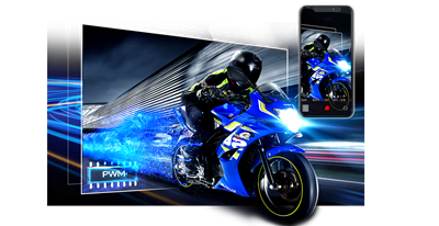 3840Hz刷新率，满足观看与拍摄需求