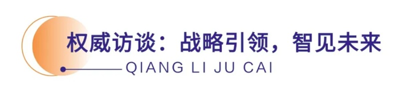 权威访谈，战略引领