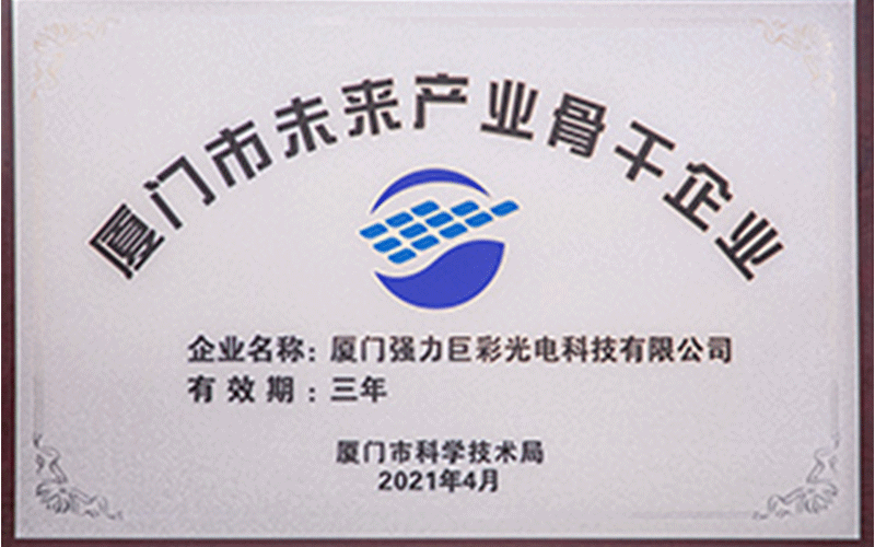 厦门市未来产业骨干企业