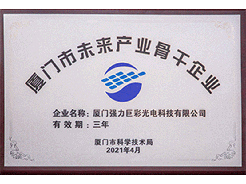 厦门市未来产业骨干企业